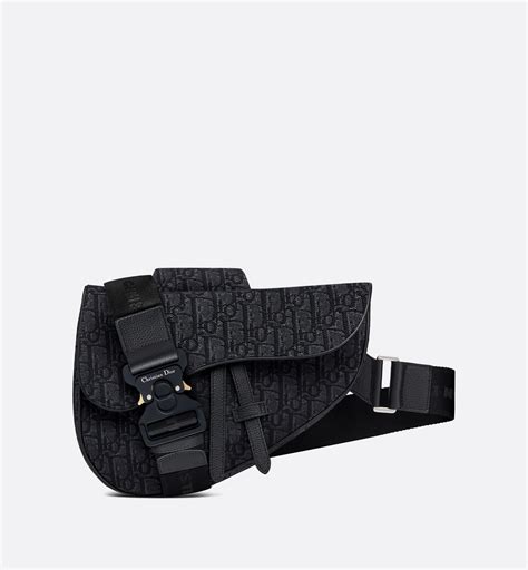 black dior strip|dior black saddle bag.